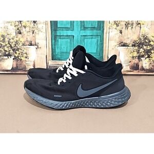 Nike Revolution 5 BQ3204-001 Black Running Athletic Shoes Sneakers Men's 12